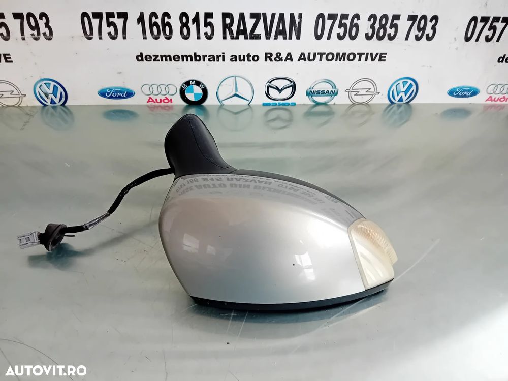 Oglinda Dreapta Ford Kuga 1 I Cu Pliere Si Lumini Ambientale 9 Fire Volan Stanga - 4