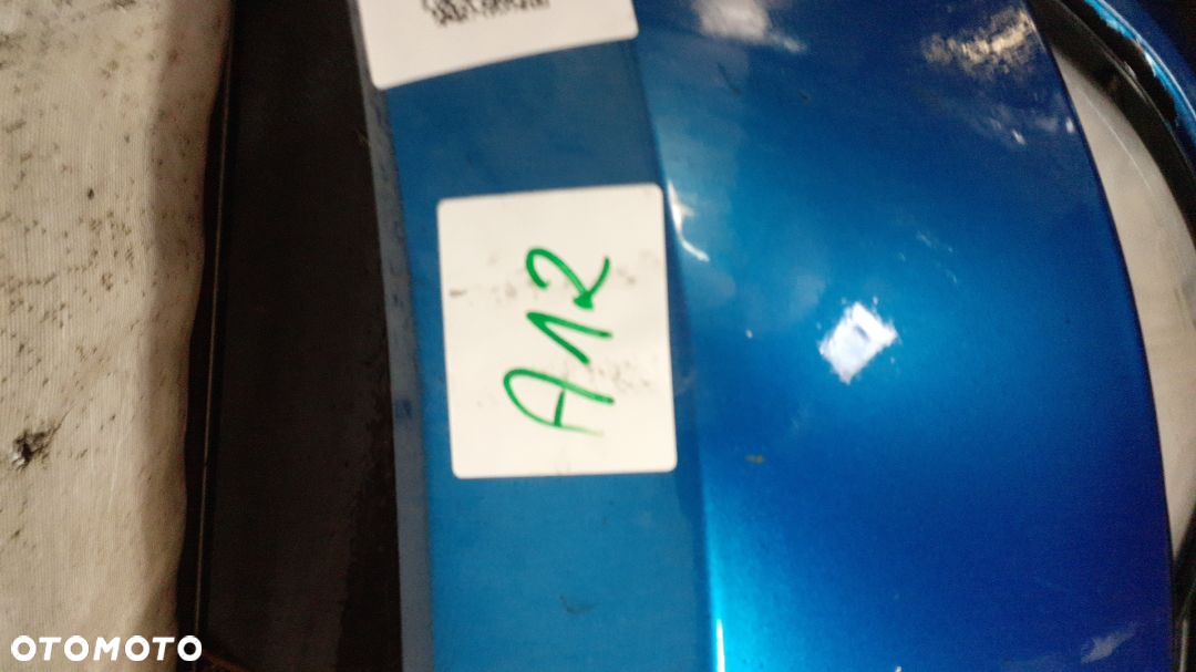 + ZDERZAK PRZÓD PRZEDNI DO FORD FIESTA MK6 VI 24 BŁĘKITNY HALOGENY - 5