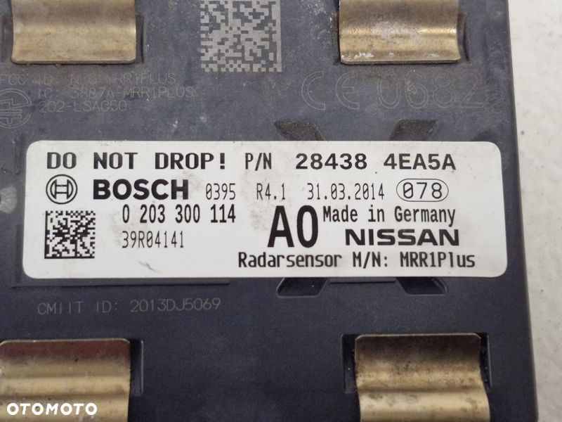 NISSAN QASHQAI II 2 J11 1.2 DIG-T RADAR MODUŁ SENSOR DISTRONIC 284384EA5A - 2