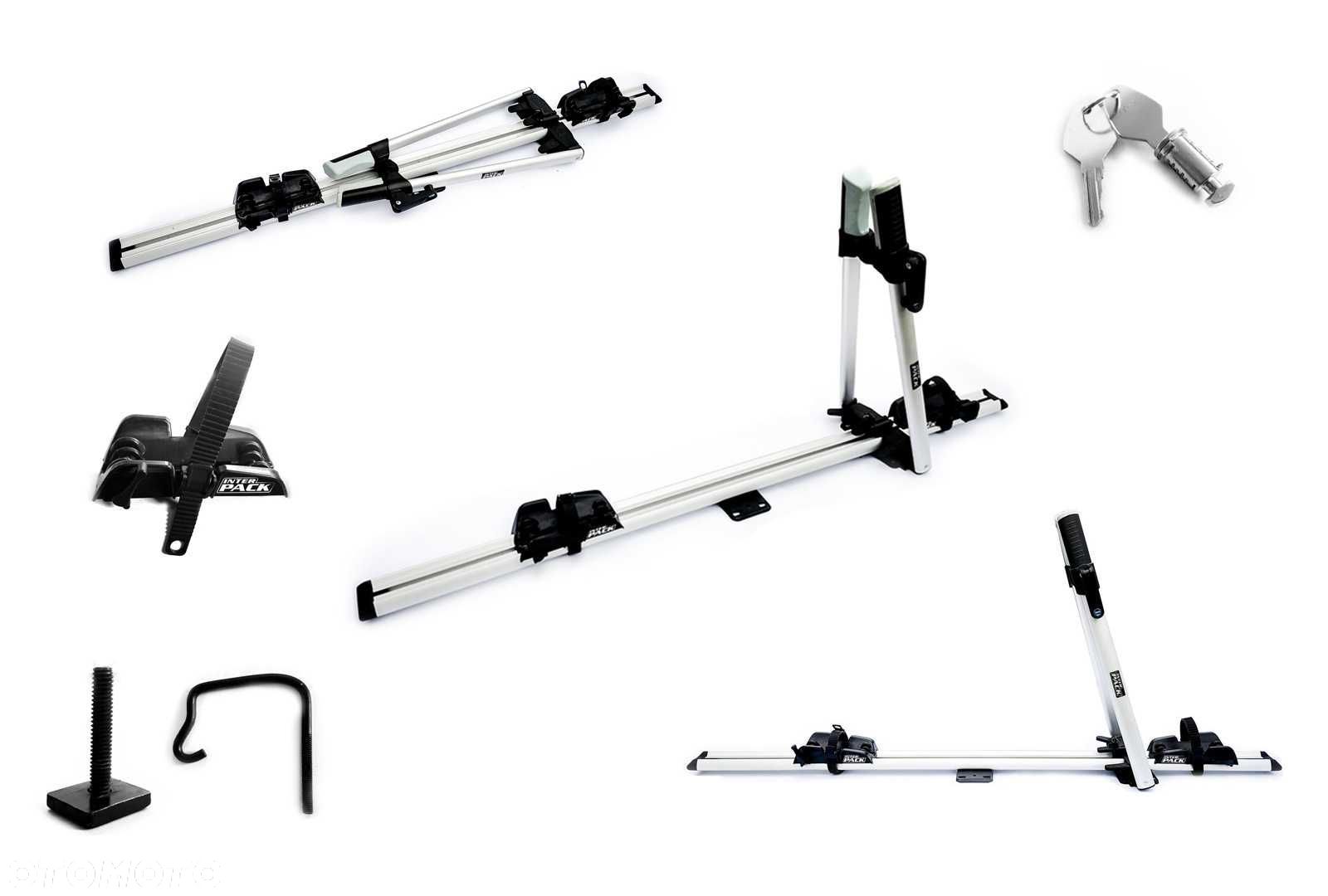 Bagażnik Rowerowy uchwyt dachowy rower na dach belki Cosmo aluminiowy - 1
