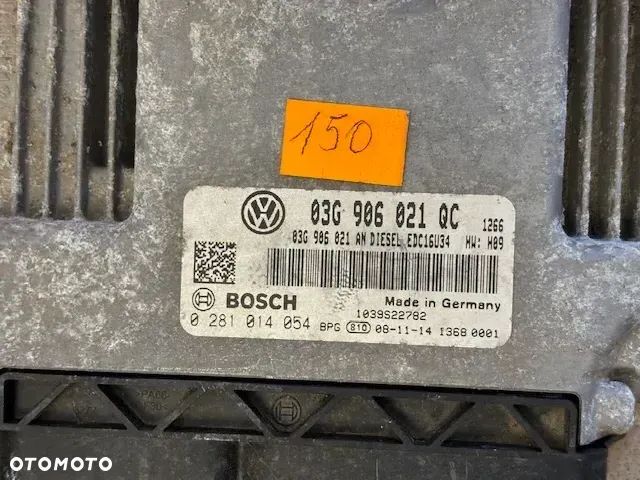 STEROWNIK KOMPUTER SILNIKA VOLKSWAGEN VW GOLF V PLUS 2.0 03G906021QC - 2