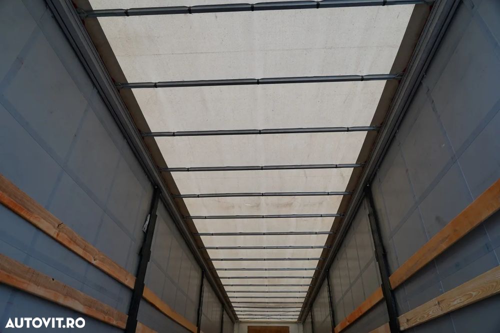 LeciTrailer CORTINĂ / STANDARD / PODEA PUTERNICĂ / AXĂ RIDICATĂ / ANVELOPE 100% / AXE - 20