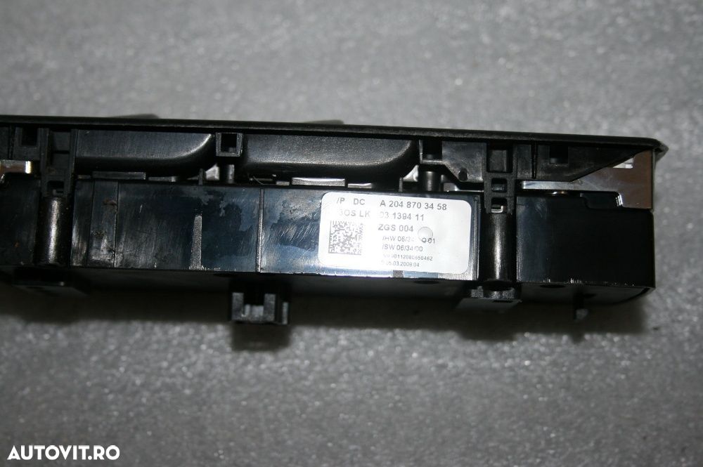 Butoane Geamuri Electrice Mercedes W204 C CLass 2008-2014 Volan Stanga - 1
