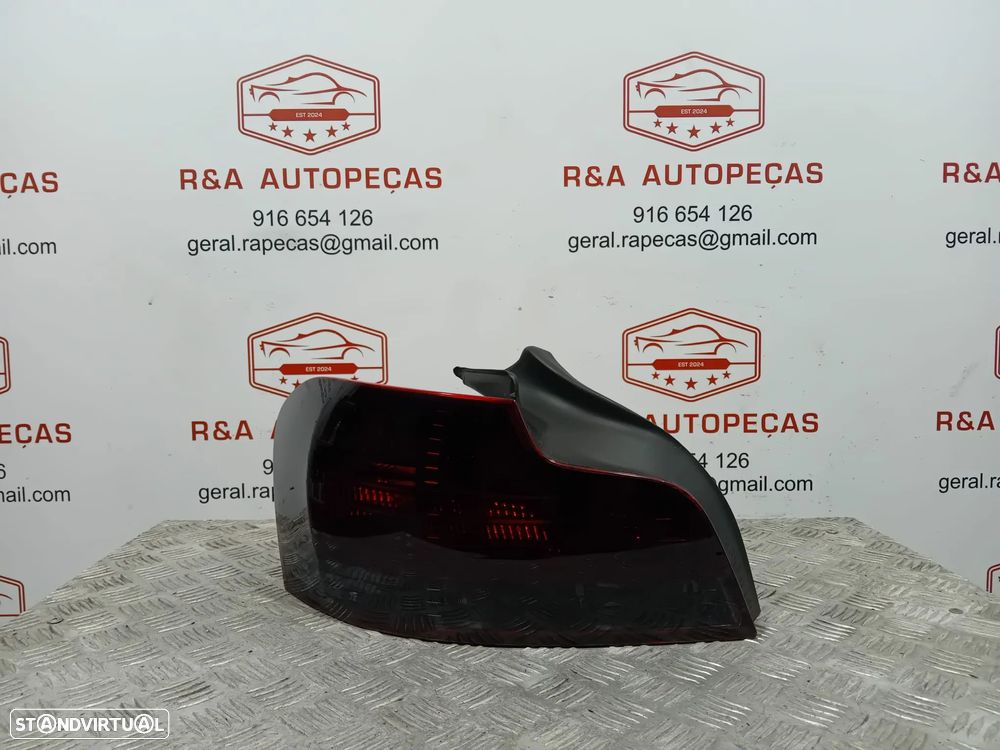 Farolins Trás Traseiro Esquerdo Direito Bmw Série 1 E82 E88 Pré LCI Escurecidos Originais - 8