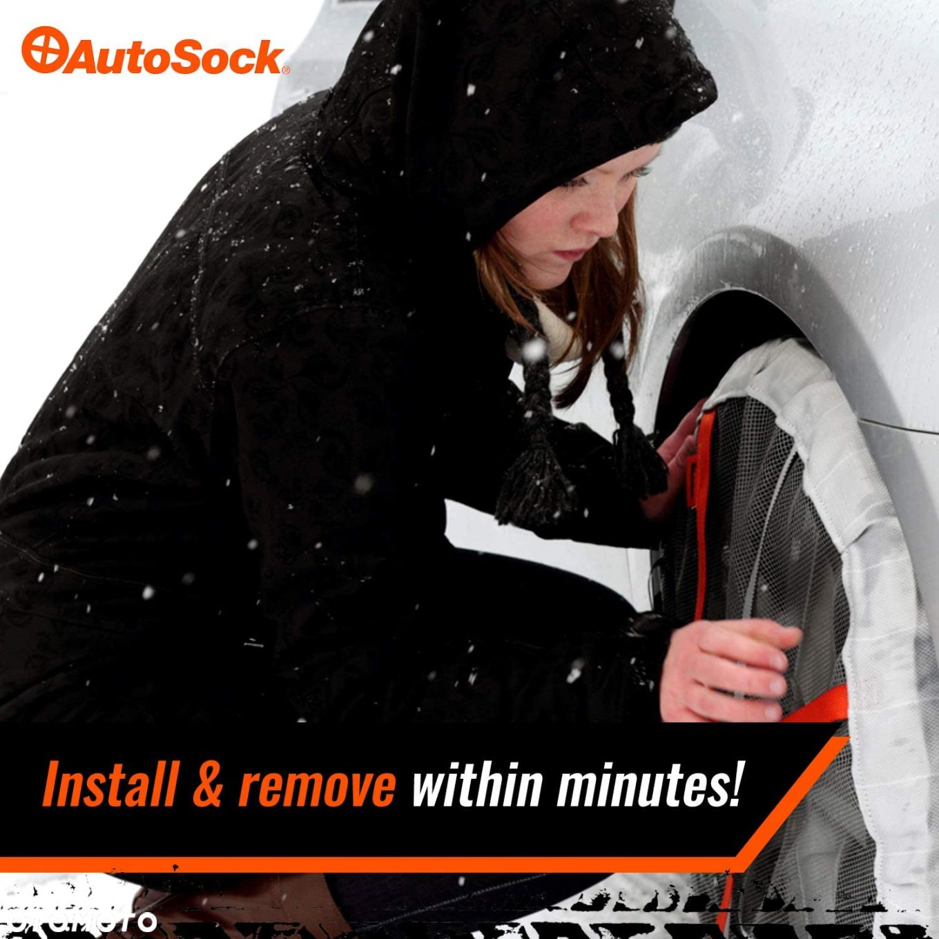 VOLVO C40 skarpety lancuchy sniegowe AutoSock - 4