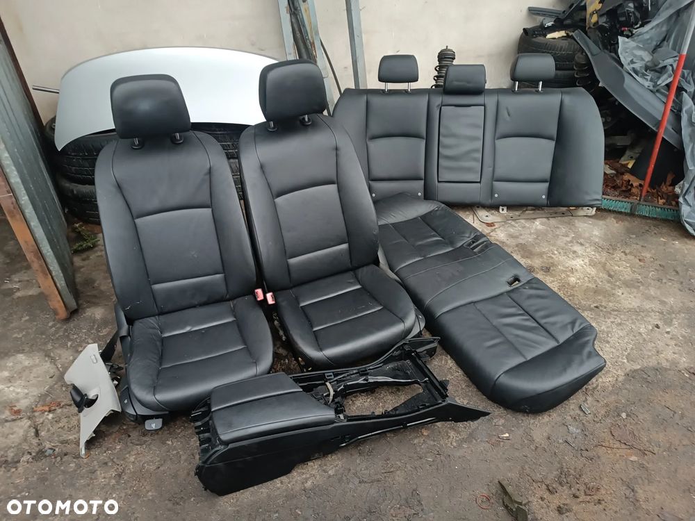 BMW 5 F10 2012R KOMPLET FOTELI SKÓRY FOTEL KIEROWCY PASAŻERA TYŁ KANAPA ELEKTYCZNE - 1