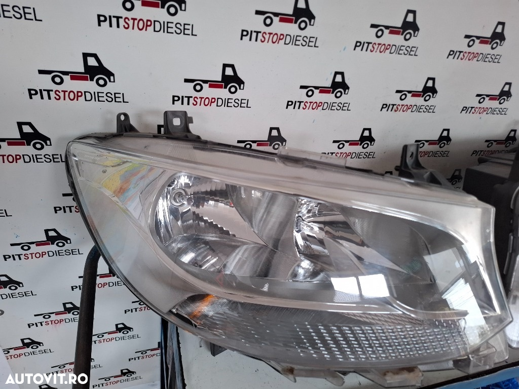 Fata completa Mercedes Sprinter 907 2018 2019 2020 2021 2022 2023 Bara fata Capota Faruri Grila Aripi Radiator - 5