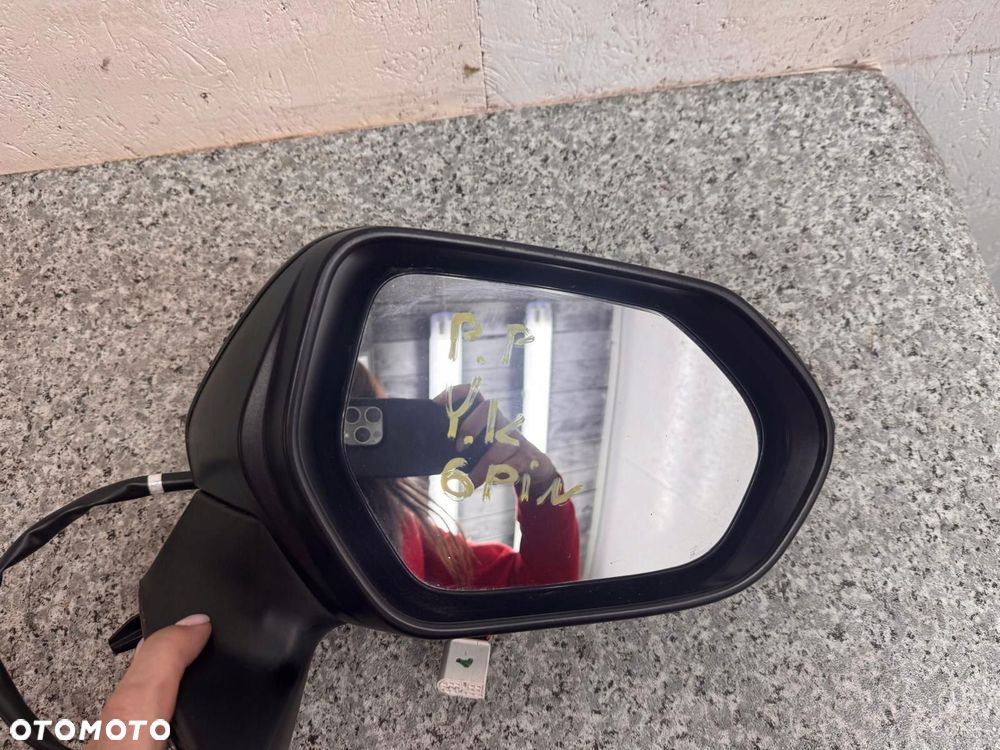 lusterko prawe 6 pin pinów yaris cross kross 2022 w-wa europa - 3