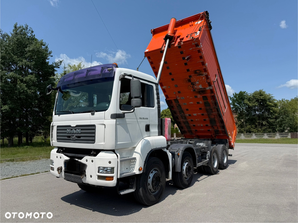 MAN TGA 35.400 / LEKKA ZABUDOWA / COMFORTSHIFT /  8X4 / NOWE SPRZĘGŁO / MANUAL / Z FRANCJI / STAN BDB / / /