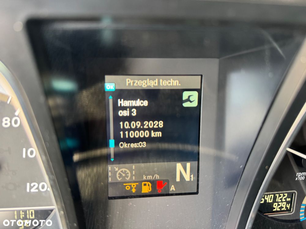 Mercedes-Benz ACTROS 2540 - CHŁODNIA - ZESTAW PRZEJAZDOWY - - 36