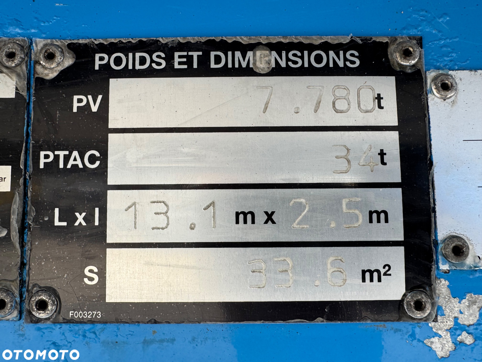 Benalu Optiliner 75m3 ALUMINIOWA OSIE SMB IMPORT FRANCE - 22