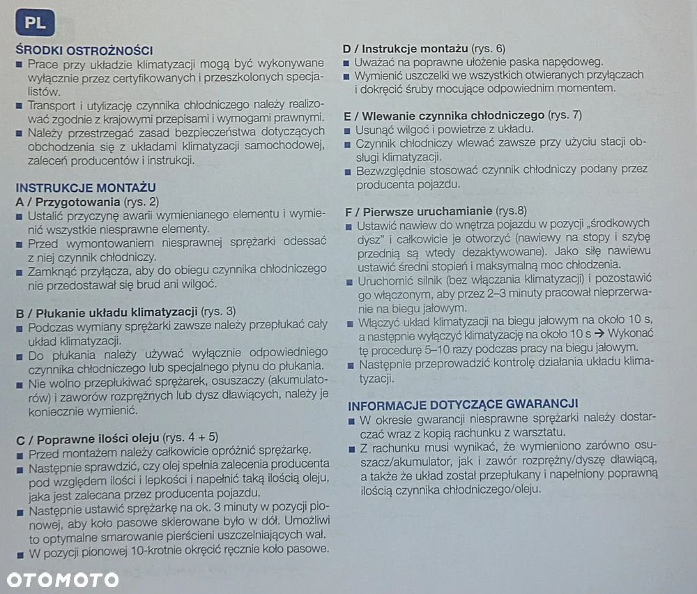 SPRĘŻARKA KLIMATYZACJI DUCATO 2.3 EURO 6 - 4