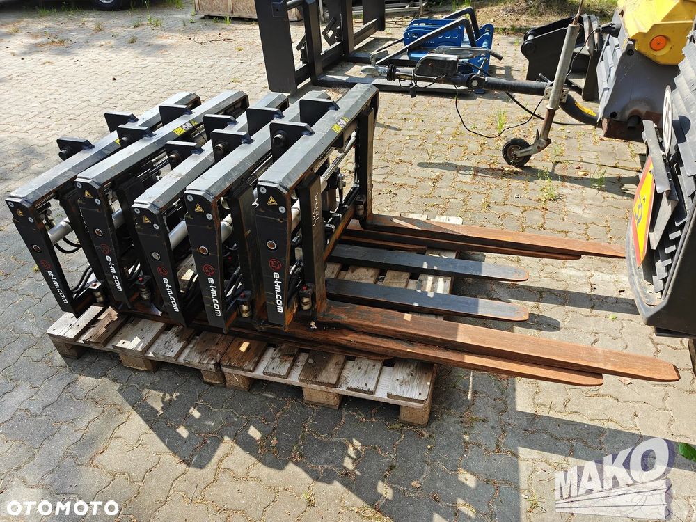 NOWE Widły hydrauliczne z regulacją szerokości (rozsuwane) - 2