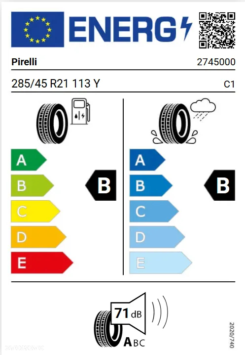 Pirelli P ZERO 285/45 R21 113Y 2024r. - 9