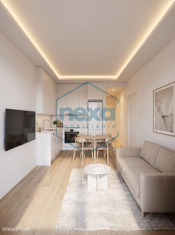Apartamento T1 Matosinhos Terraço 87m2 + Lugar Garagem - Grande imagem: 2/12