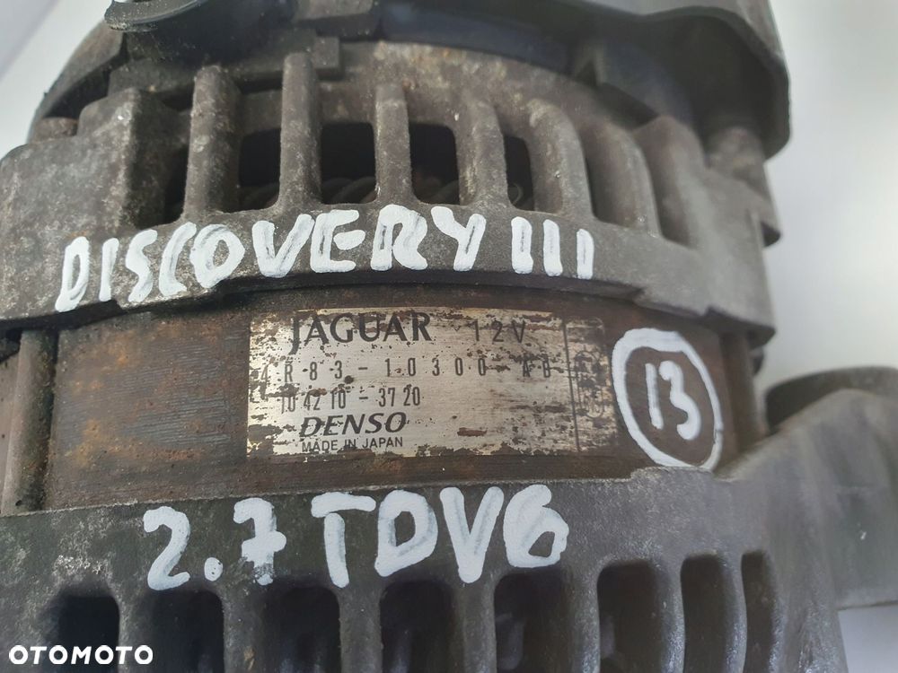 ALTERNATOR Jaguar S-Type 2.7 TD V6 _ 4R83-10300-AB Alternator - 2