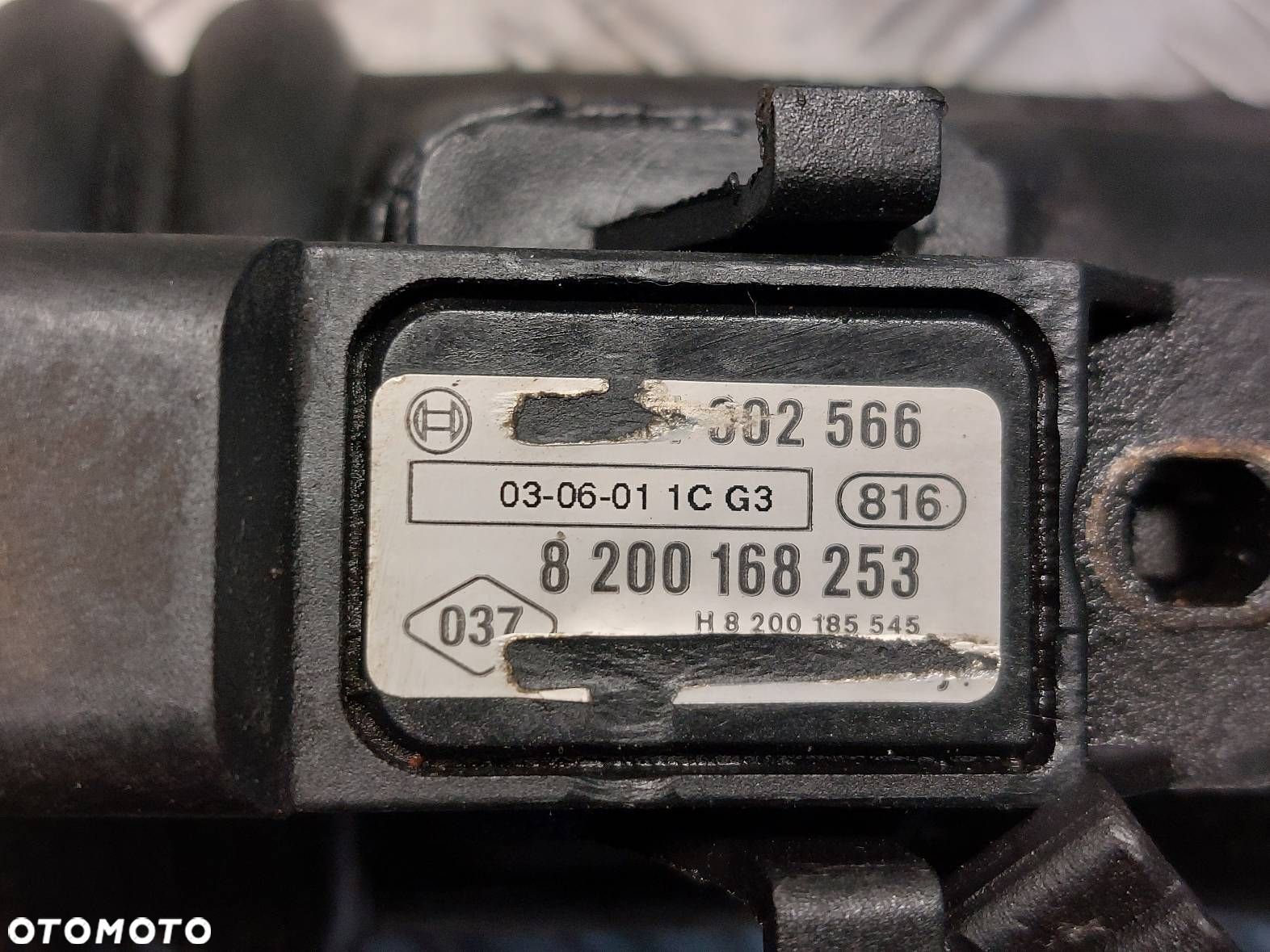RURA INTERCOOLERA + MAPSENSOR LAGUNA II 2.2 DCI 8200177586 - 1