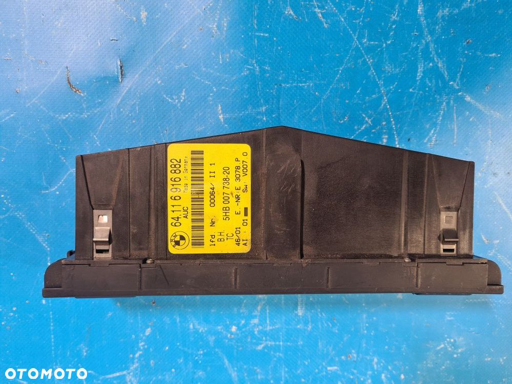 PANEL KLIMATYZACJI BMW E46 - 6