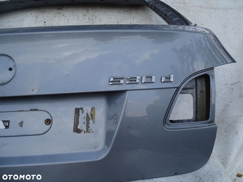 KLAPA BAGAŻNIKA BMW E61 SILBERGRAU F-VAT - 4