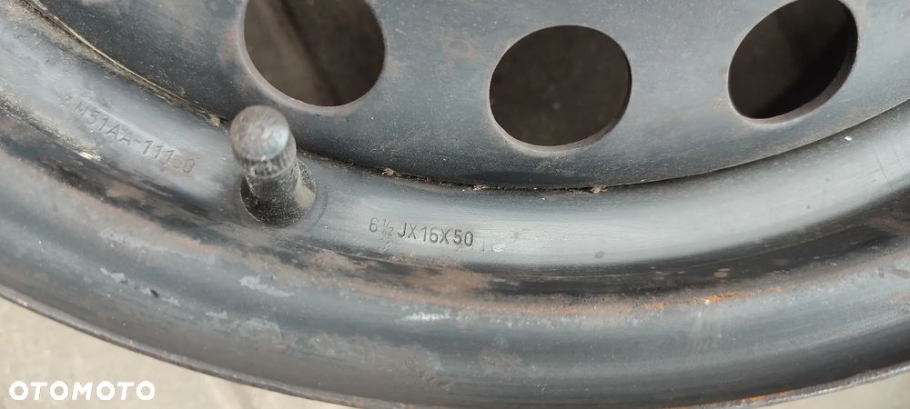 FELGI STALOWE 5x108 6,5Jx16 CALI ET50 FORD FOCUS MK3 CMAX VOLVO V50 4 SZTUKI KOMPLET - 6