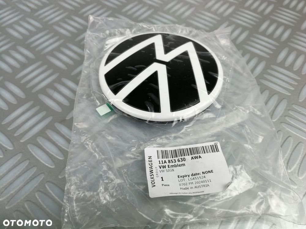 11A853630 znaczek logo emblemat klapy tylnej tył VW ID.4 ID.5 ID4 ID5 NOWY! - 1
