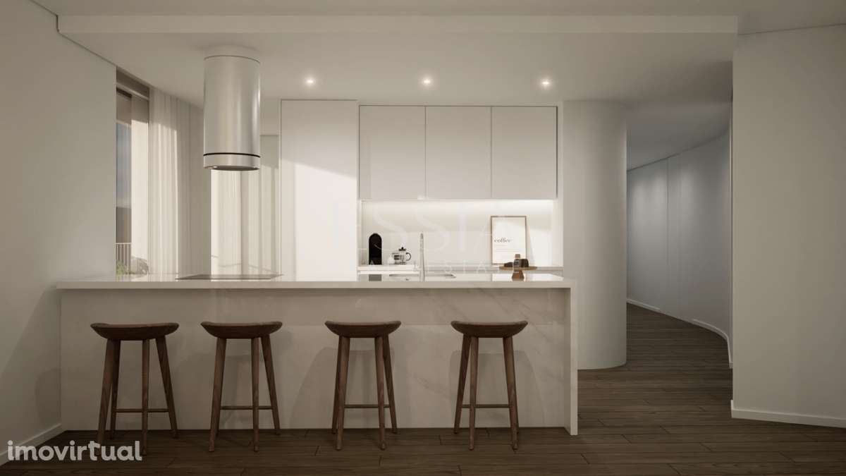 Apartamento T3 com terraço próximo ao Colégio Efanor à Senhora da Hora - Grande imagem: 2/19