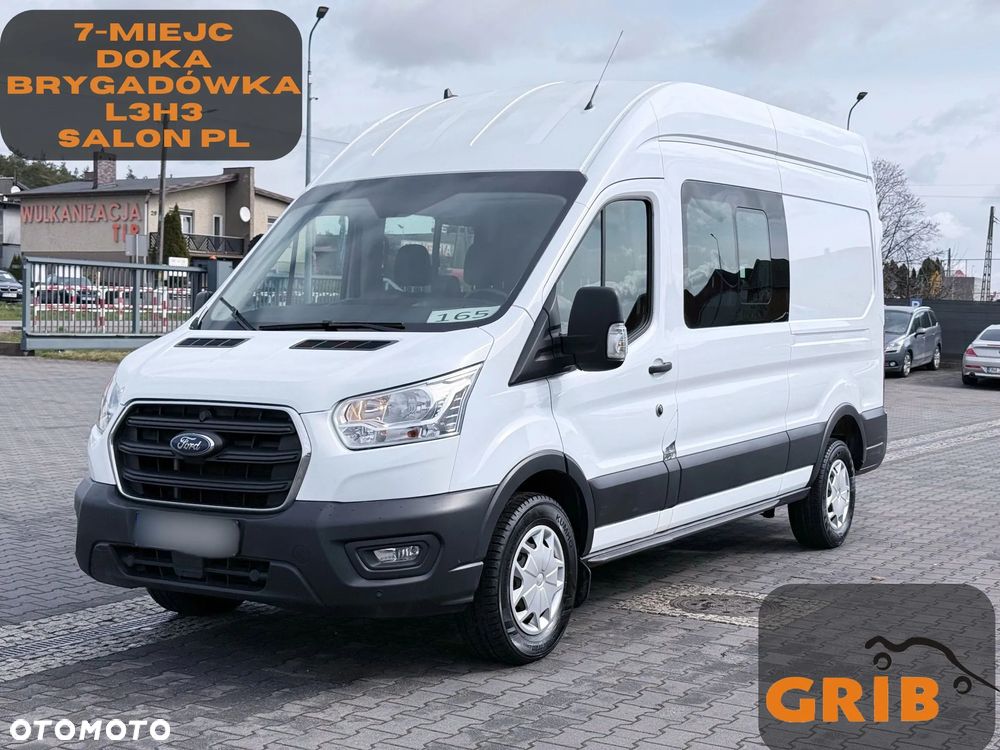 Ford Transit Furgon L3H3 Doka Brygadówka Maxi Salon PL, Jeden Właściciel - 1