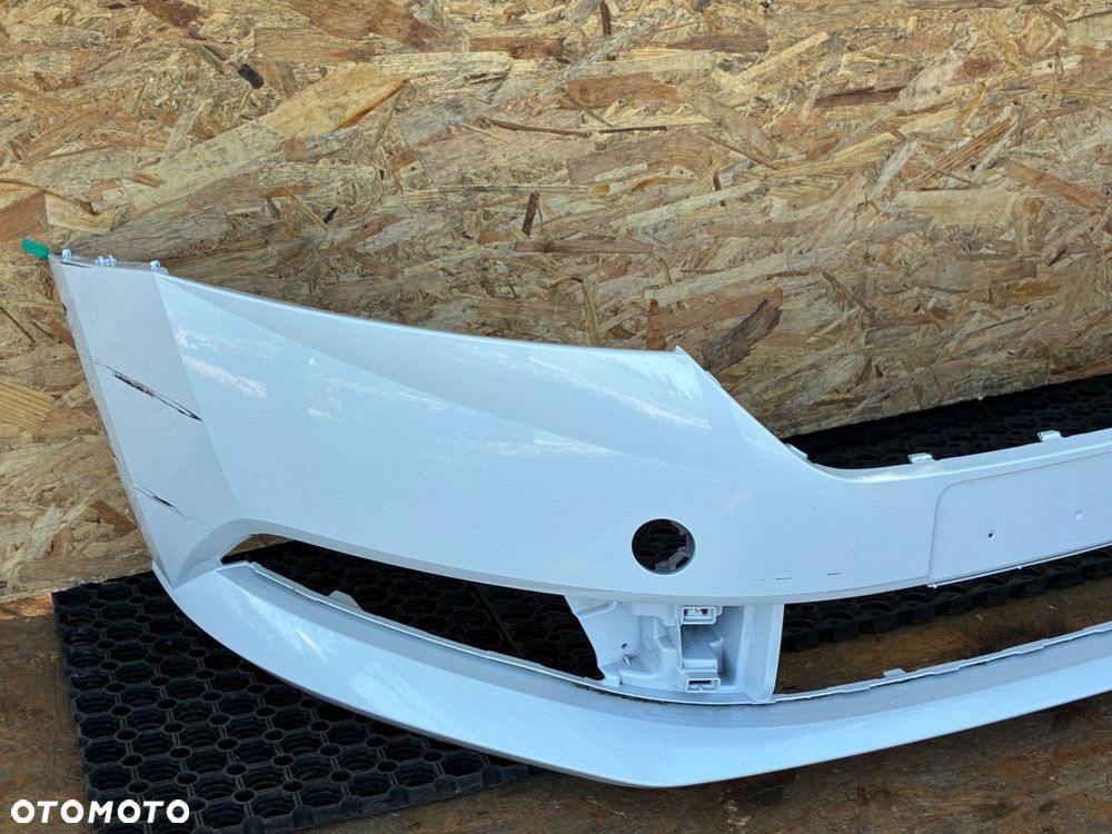 SKODA FABIA 3 III LIFT ZDERZAK PRZÓD  PRZEDNI  SKORUPA 128531190100 6V0807221F - 6