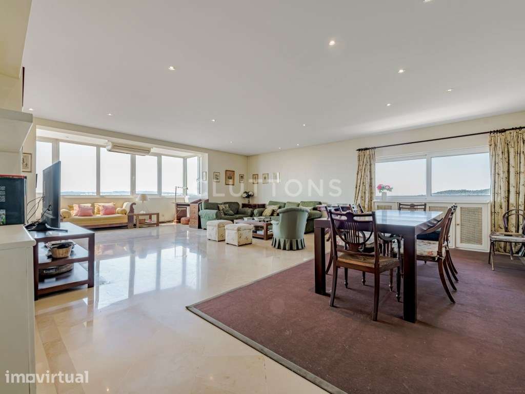 Viver com vista nas Torres do Restelo - Belém, Penthouse T4, varand... - Grande imagem: 2/36