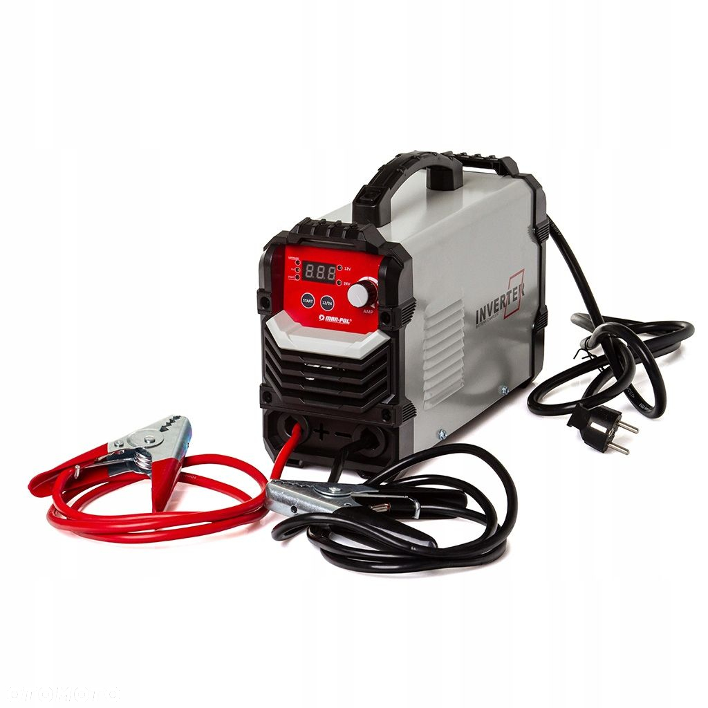 PROSTOWNIK INWERTOROWY 12V 24V ROZRUCH ŁADOWANIE AKUMULATORÓW 600A M89382 - 4