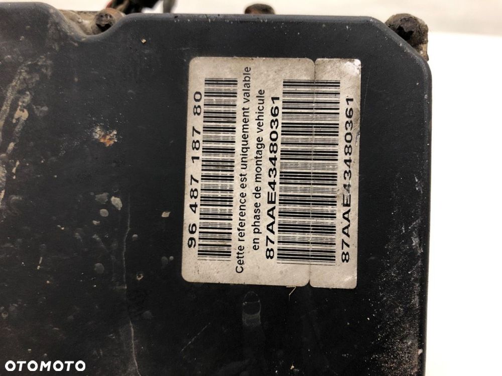 POMPA ABS  PEUGEOT 607 (9D, 9U) 2000 - 2022 2.7 HDi 24V 150 kW [204 KM] olej napędowy 2004 - 2011 - 3