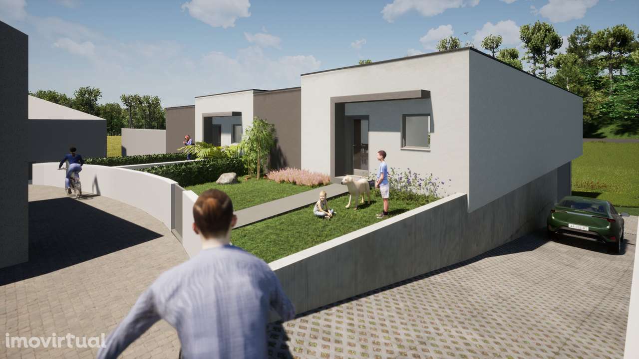 Terreno para Moradia com projeto aprovado em Rio de Vide - Grande imagem: 3/21