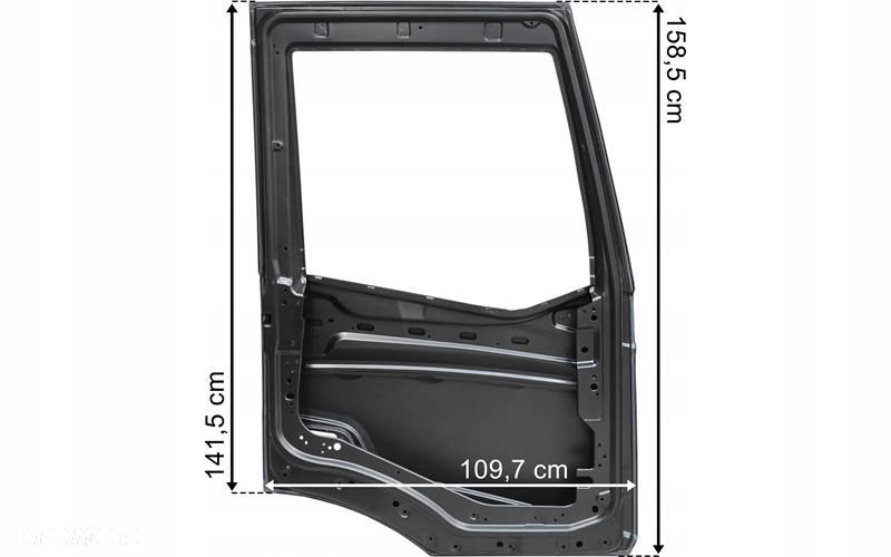 iveco s-way drzwi lewe 5802381458 - 2