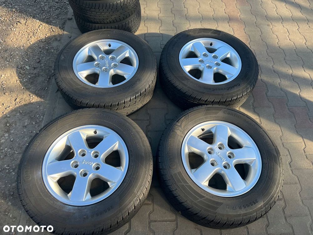 KOŁA FELGI JEEP 17 5X127 CONTINENTAL 255/65 - 1