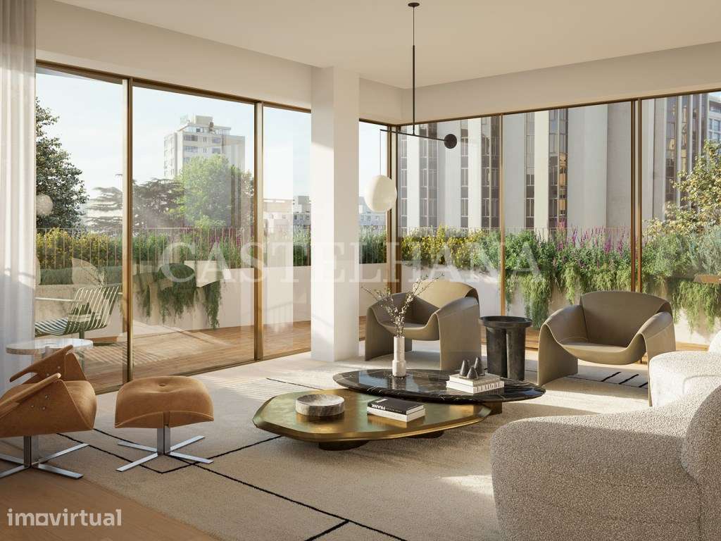 Apartamento T2 com 2 varandas na Avenida da Boavista - Grande imagem: 4/20