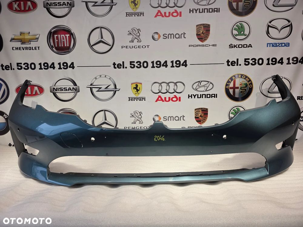 BMW G20 / G21 ZWYKŁY 19- ZDERZAK PRZEDNI PRZÓD NA 4xPDC KOLOR BLUE RIDGE NR 51117422239 / 7422239 NR AUKCJI NZ2046 - 1