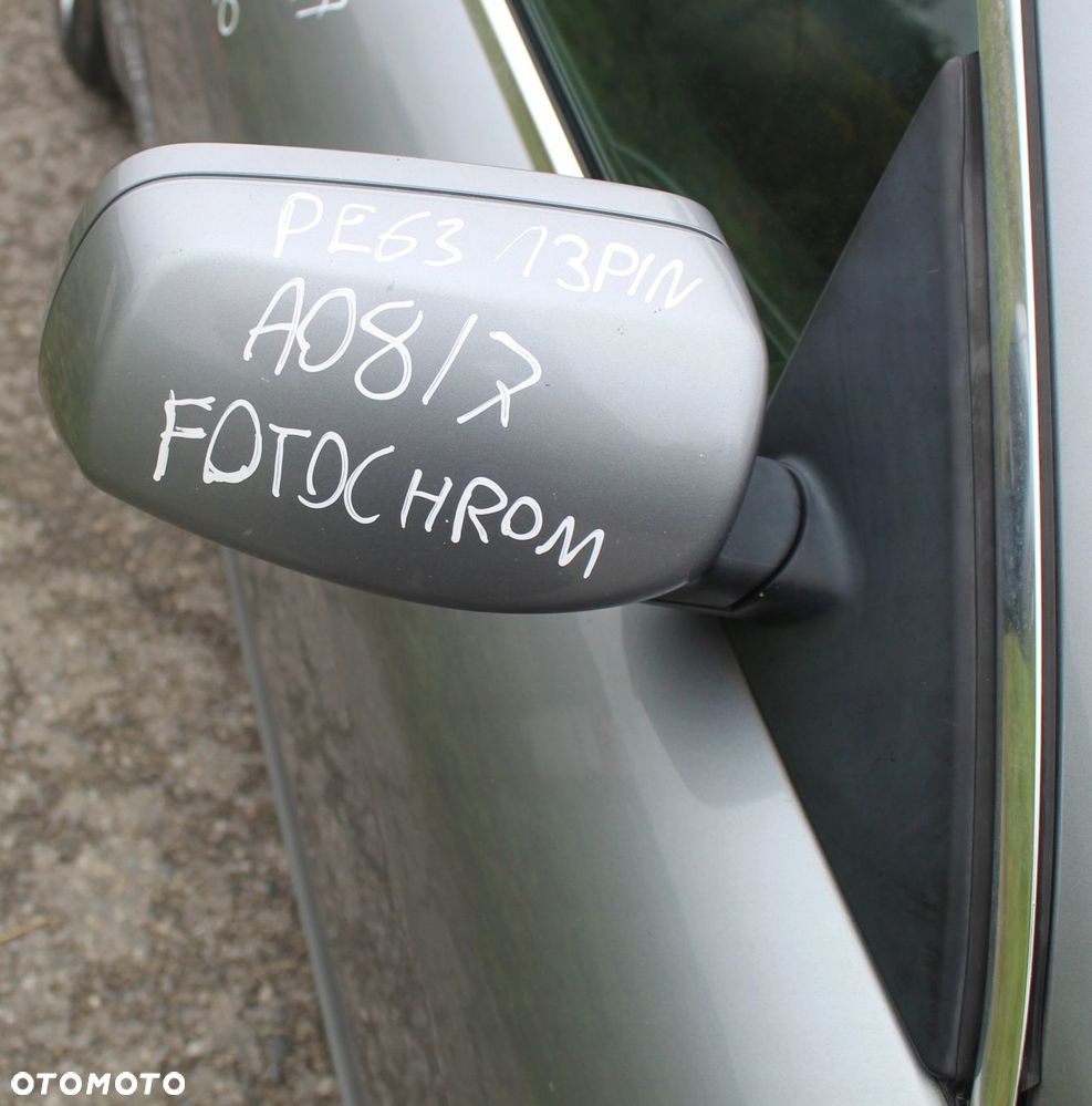 LUSTERKO PRAWE 13 PIN EL SKŁ FOTOCHROM A08 BMW E63
