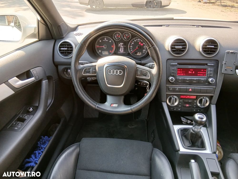 Audi A3 2.0 TDI ack DPF S line Sportpaket - 6