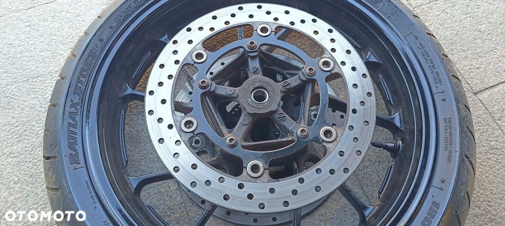 YAMAHA MT09 MT 09 FELGA PRZÓD KOŁO TARCZE HAMULCOWE - 7