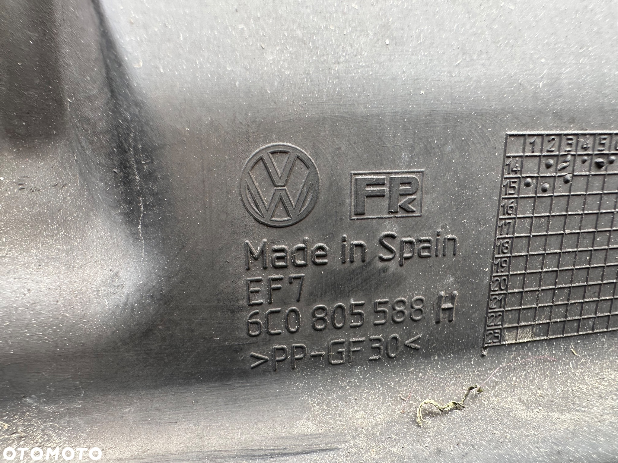Wzmocnienie pas przedawni VW POLO V Lift 1.4 TDI - 3