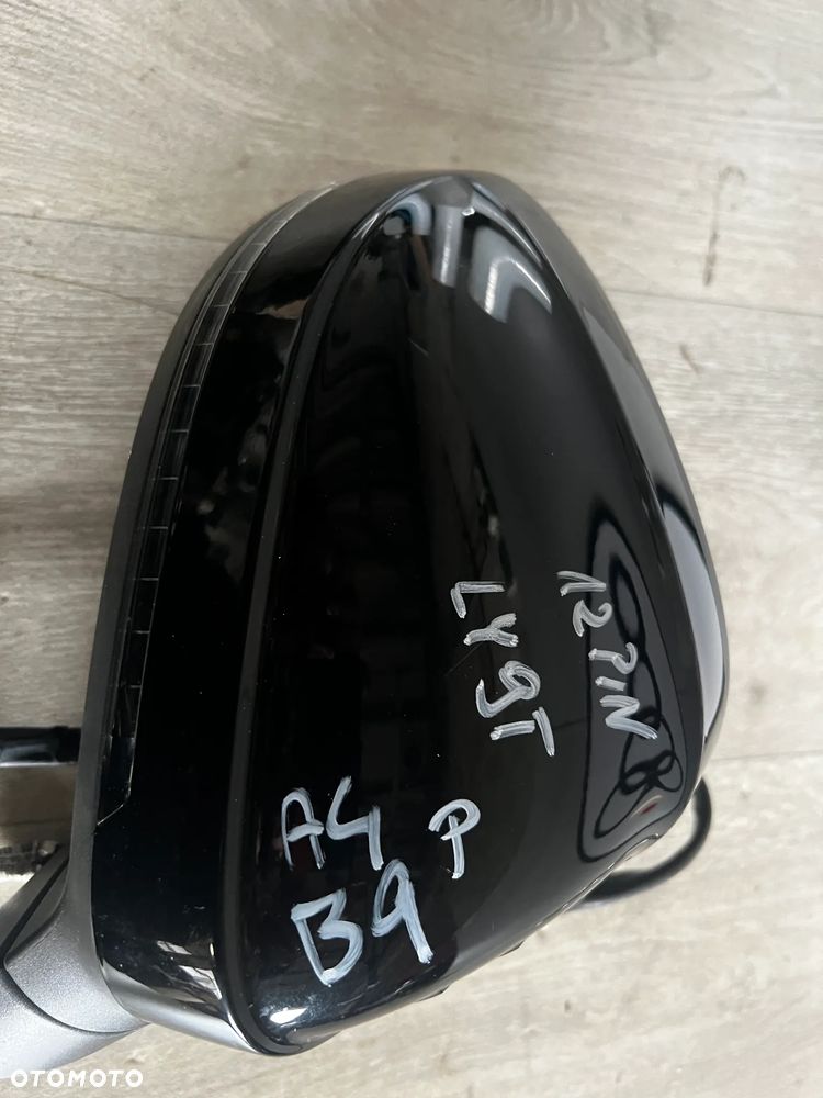 LUSTERKO LEWE PRAWE 12PIN AUDI A4 B9 FOTOCHROM ASYSTENT LY9T - 5