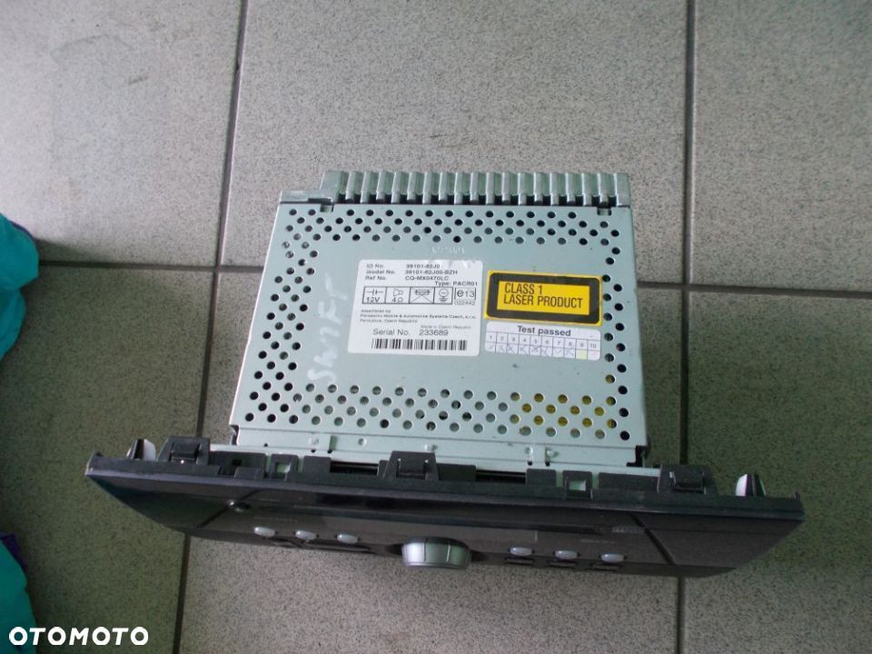 RADIO CD SUZUKI SWIFT MK6 39101-62J0 39101-62J2 - 3