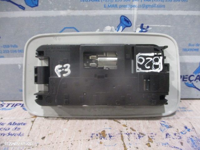 Luz De Teto Plafonier 7356121870 FIAT TIPO 2 FASE 2 2020 1.3JTD 95CV 5P BRANCO - 2