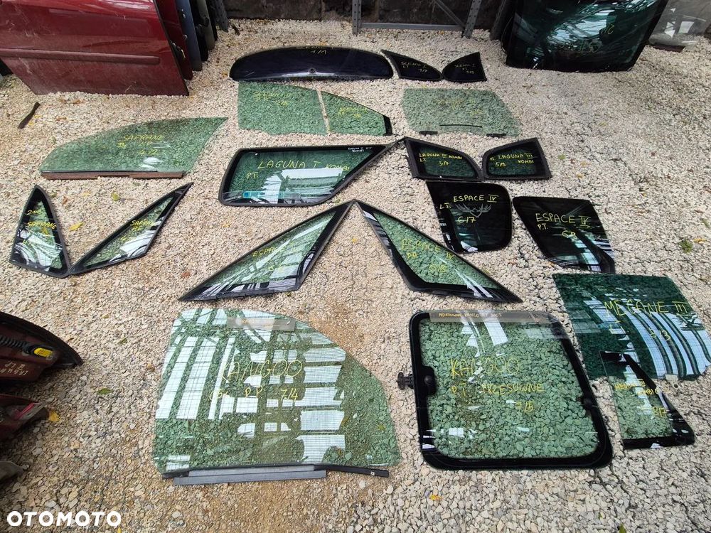 RENAULT SZYBA BOCZNA CZOŁOWA TYLNA - 1