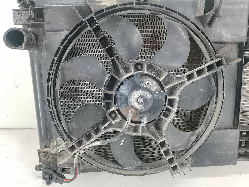 ZESTAW CHŁODNIC WODA KLIMA WENTYLATOR CHEVROLET AVEO T250 96942171 1.4 16V - 8