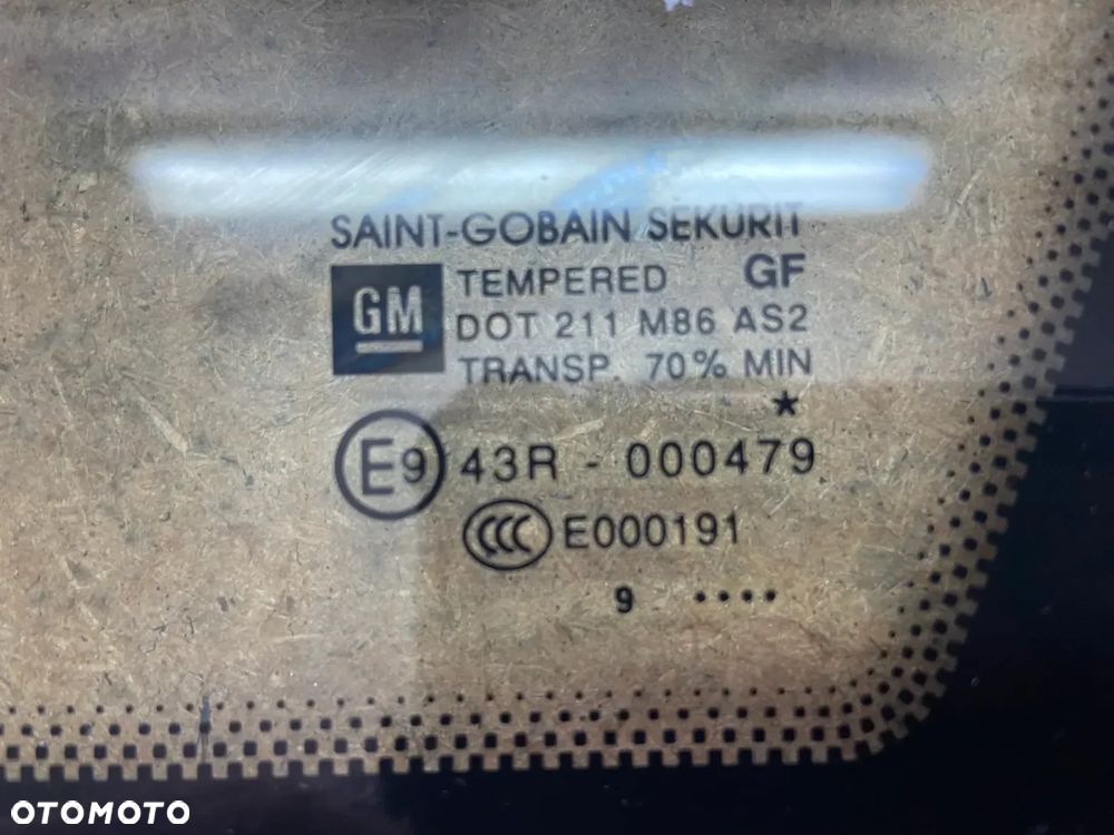 Opel Corsa D, E szybka szyba karoseryjna Lewa Nowa GM - 2