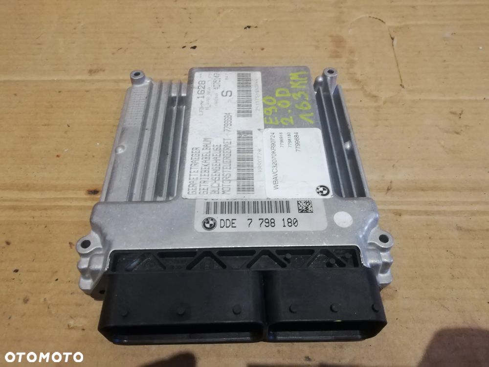 KOMPUTER BMW 3 E90 320D 2.0D 7798180 - 1