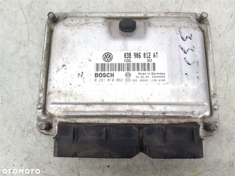 Komputer sterownik silnika Seat Toledo II 1.9 TDI 0281010062 038906012AT - 1
