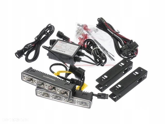 Swiatla DRL Do Jazdy Dziennej EinParts LED Daylight Diody OSRAM kpl 165mm - 4