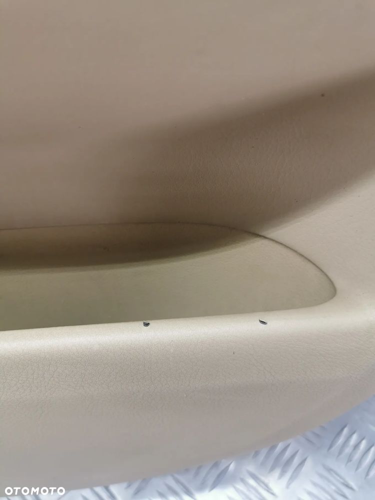 VW TOUAREG 7L 03-09R TAPICERKA BOCZEK DRZWI PRZOD PRAWY PASAZERA KREMOWY BEZOWY BANANOWY - 8